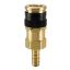 Picture of Parker HF-371-8HB - High Flow, Push to Connect, Air Tool Quick Couplings (pneumatic) Industrial Interchange - HF Series Couplers