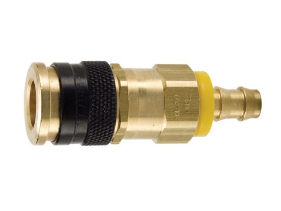 Picture of Parker HF-251-6PL-BULK - HF Series Coupler - Push-lok Hose Barb