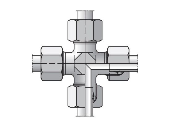 Picture of Parker K06LCF - EO/EO-2 Cross, Union - K