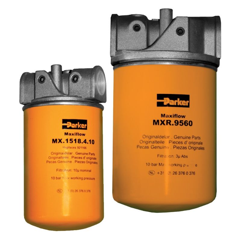 Picture of Parker MXA1210CBG2GG121 - Low Pressure In-Line Spin-On Filter - Maxiflow Series