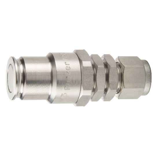 Picture of Parker NSS-502-8HMA - High Flow, Liquid Cooling, Flat Face Hydraulic Quick Connect Couplings  - NSS Series