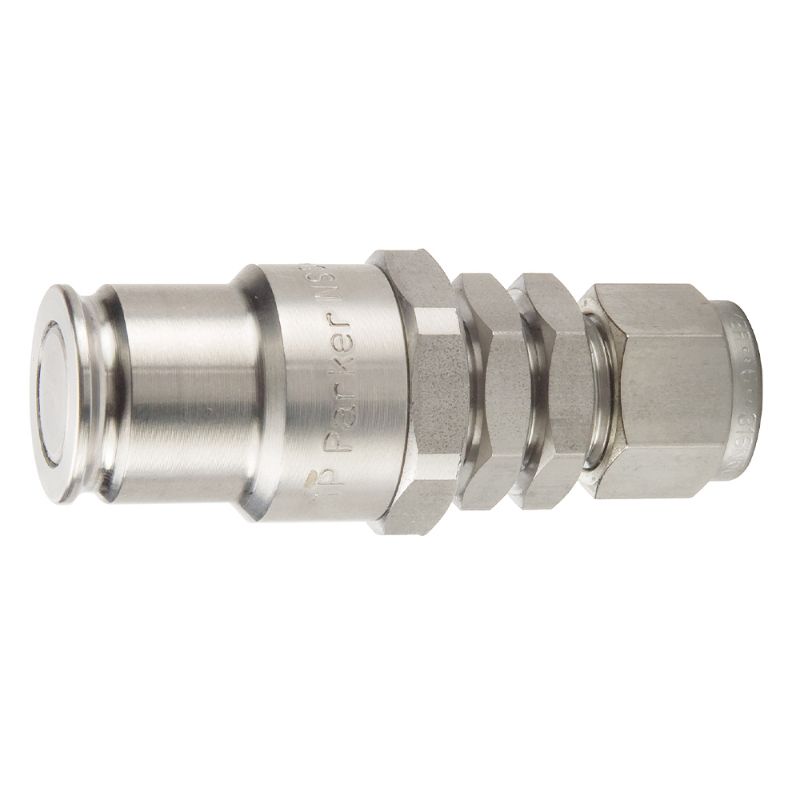 Picture of Parker NSS-372-6HMA - High Flow, Liquid Cooling, Flat Face Hydraulic Quick Connect Couplings  - NSS Series
