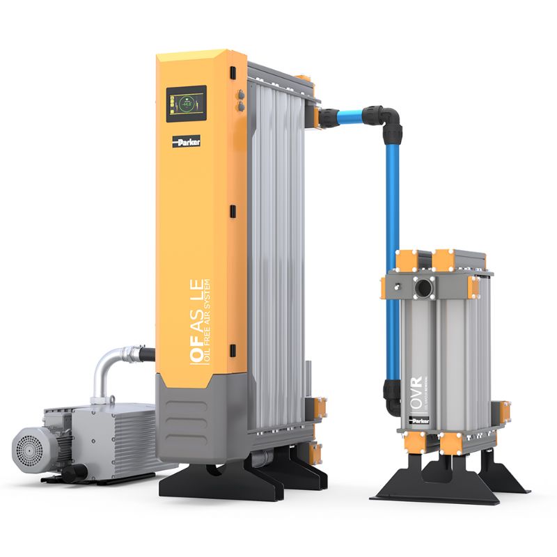 Picture of Parker OFASLE120-70G13BC - OFAS HL/LE 100-170 Large Flow Heatless Regeneration Compressed Air Treatment System