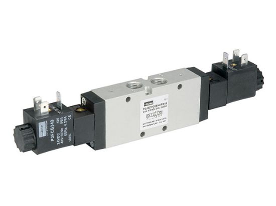 Picture of Parker P2LBZ592EENDBB49 - Viking Lite Series Double Solenoid 4-way 2-position Valve