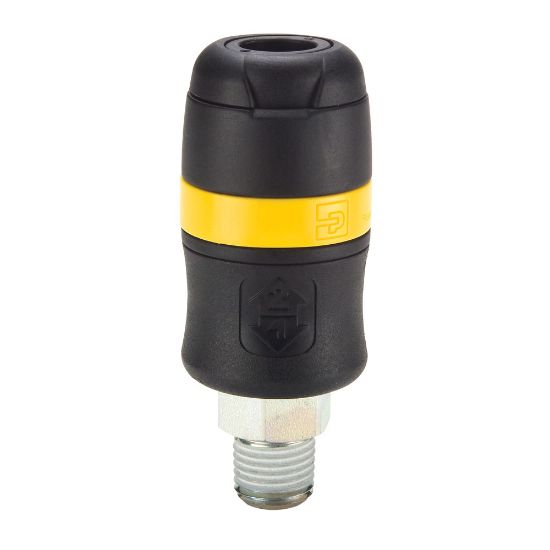 Picture of Parker PBS-251-4MP - ISO 4414 Industrial & European Interchange, Safety Quick Connect Air Couplers - Tool-Mate Exhaust Series