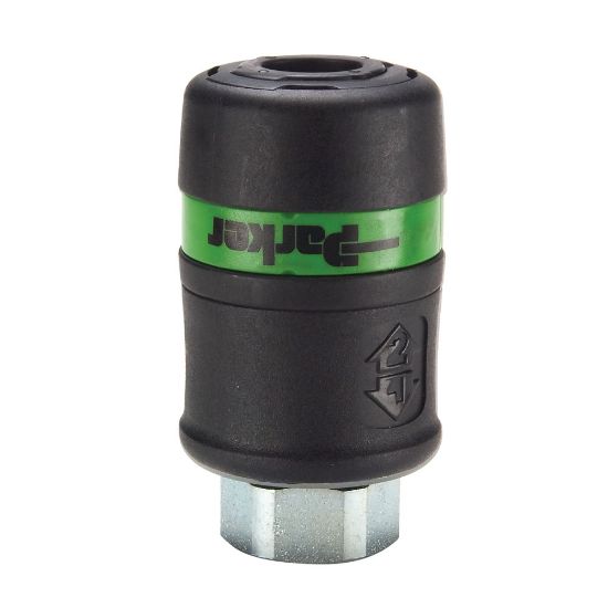 Picture of Parker PES-251-4FP - ISO 4414 Industrial & European Interchange, Safety Quick Connect Air Couplers - Tool-Mate Exhaust Series