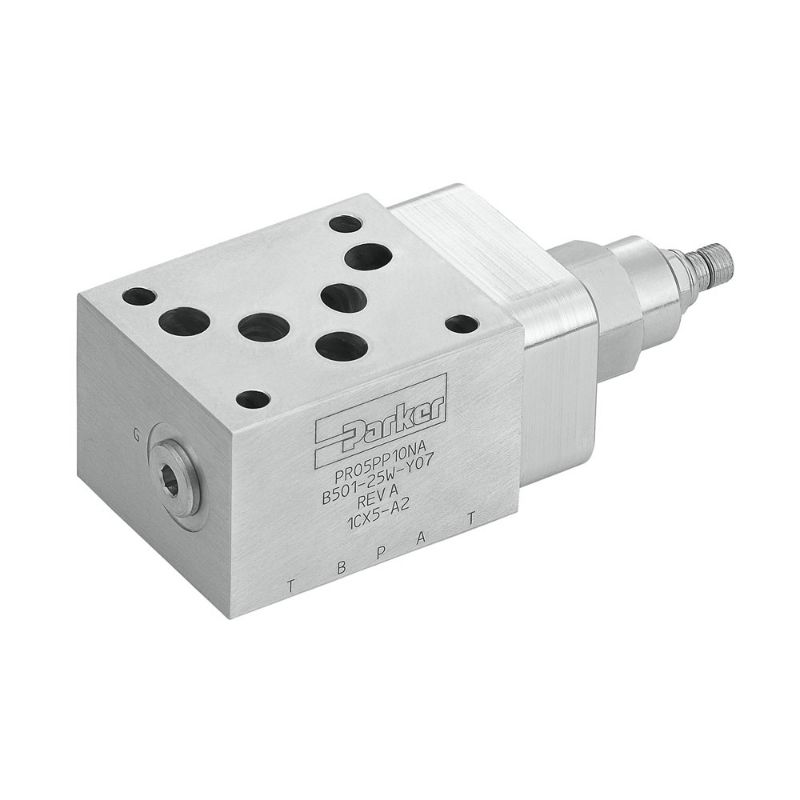 Picture of Parker PR03PP10NA - Reducing/Relieving Sandwich Valve, Pilot Operated  – PR Series