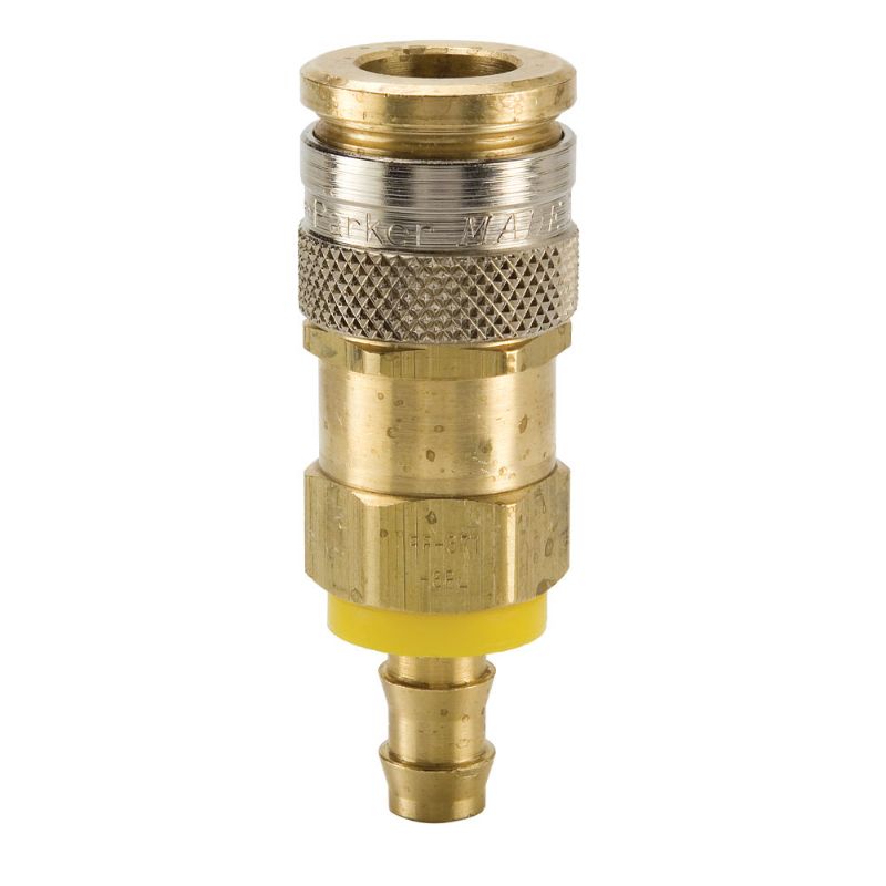 Picture of Parker RF-251-6PL - High Flow, Push to Connect, Air Tool & Breathing Air Quick Couplings (pneu) High Flow European Interchange - RF Series Couplers