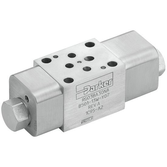 Picture of Parker RG5HBA30ND - Regeneration Sandwich Valve – RG Series