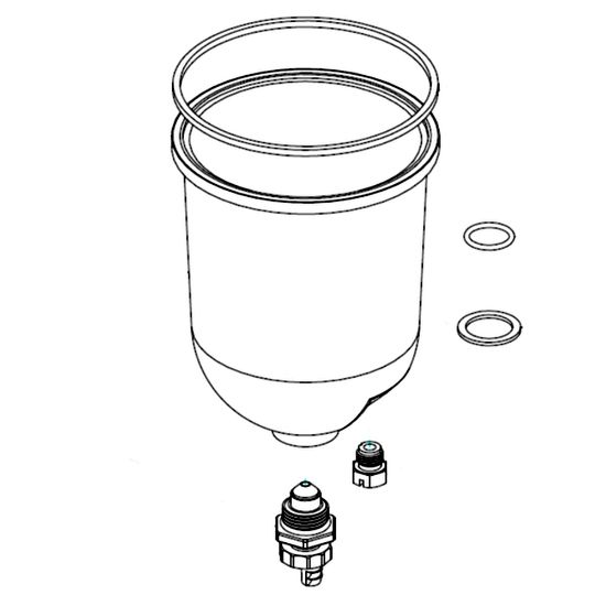 Picture of Parker RK 11-1606-1 - Replacement Parts and Kits  – Racor Turbine Series