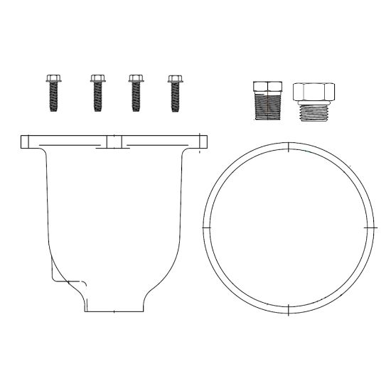 Picture of Parker RK 15301-01 - Replacement Parts and Kits  – Racor Turbine Series