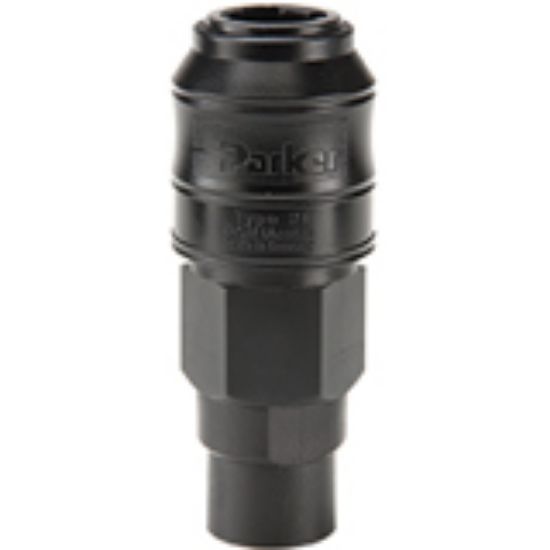 Picture of Parker S6-ACV-04-FP - Thermoplastic, Low Pressure Quick Couplings - Spectrum Series