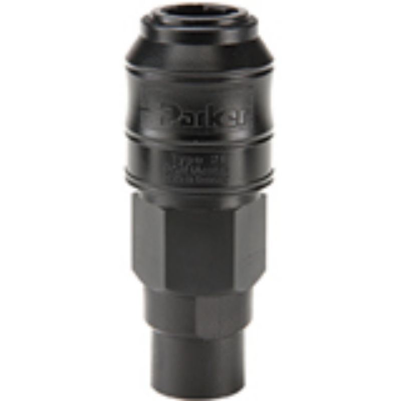 Picture of Parker S6-ACV-04-FP - Thermoplastic, Low Pressure Quick Couplings - Spectrum Series