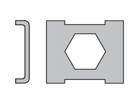 Picture of Parker SBB1X - Metric Standard Twin Series SBB Locking Plate