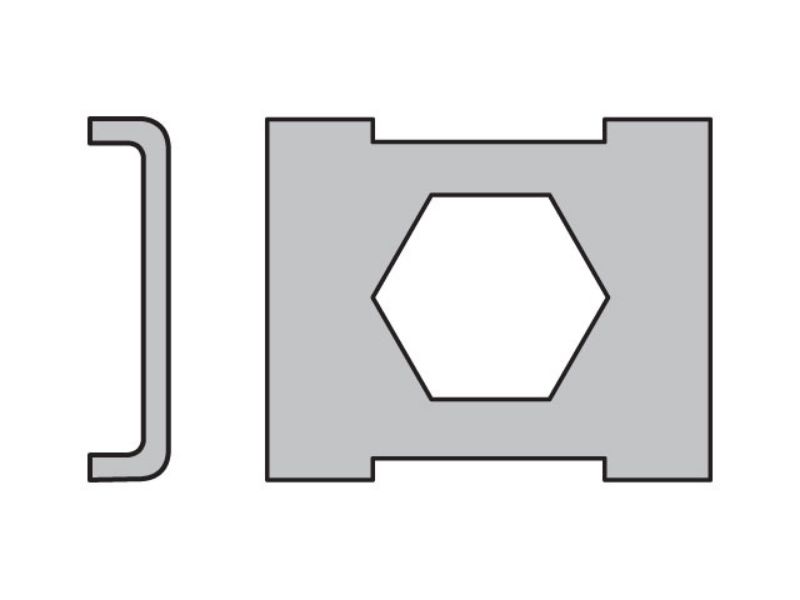 Picture of Parker SBB1X - Metric Standard Twin Series SBB Locking Plate