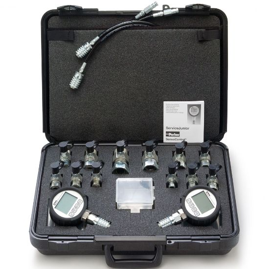 Picture of Parker SCJR2-KIT-PD - Digital Pressure Gauges & Diagnostic Test Kits - ServiceJunior