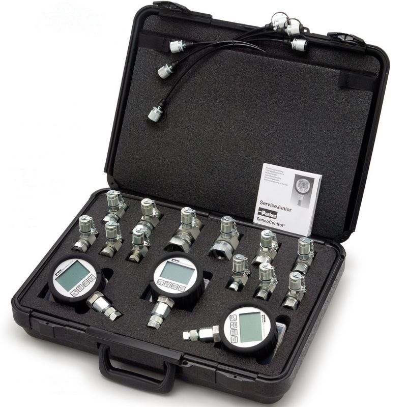 Picture of Parker SCJR3-KIT-EMA - Digital Pressure Gauges & Diagnostic Test Kits - ServiceJunior