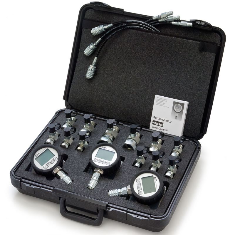 Picture of Parker SCJR3-KIT-PD - Digital Pressure Gauges & Diagnostic Test Kits - ServiceJunior