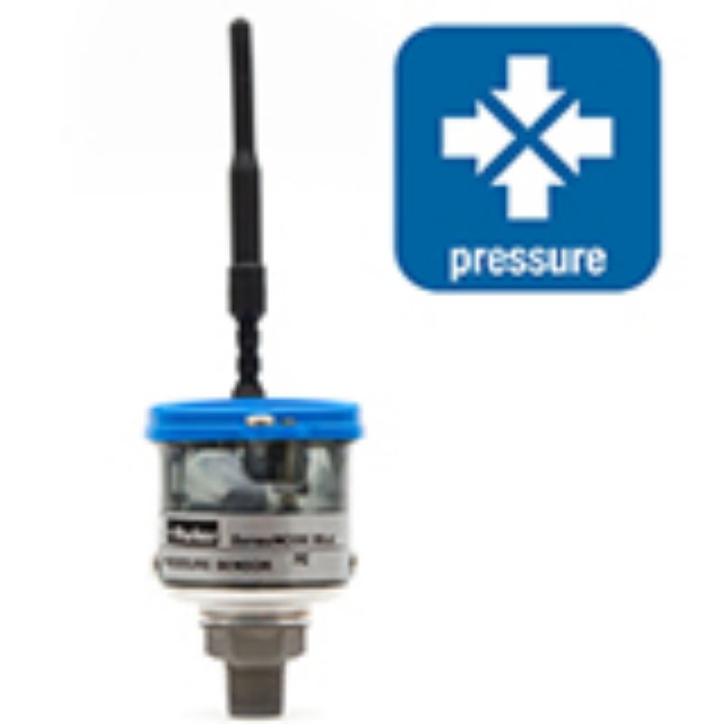 Picture of Parker SNPT4-1-B-4MP - Wireless SensoNODE™Blue Sensors with Voice of the Machine™ Mobile App - Route-based Condition Monitoring