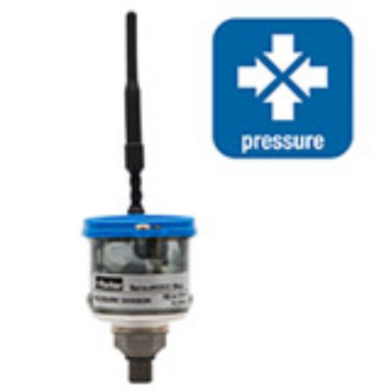 Picture of Parker SNPT4-250-B-4MO - Wireless SensoNODE™Blue Sensors with Voice of the Machine™ Mobile App - Route-based Condition Monitoring