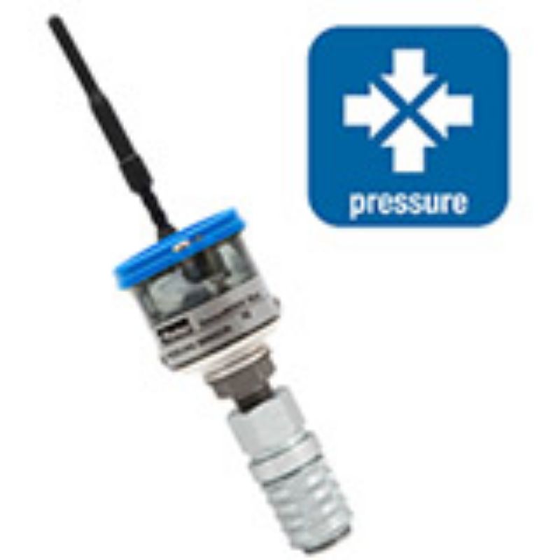 Picture of Parker SNPT4-100-B-4MO-PD - Wireless SensoNODE™Blue Sensors with Voice of the Machine™ Mobile App - Route-based Condition Monitoring