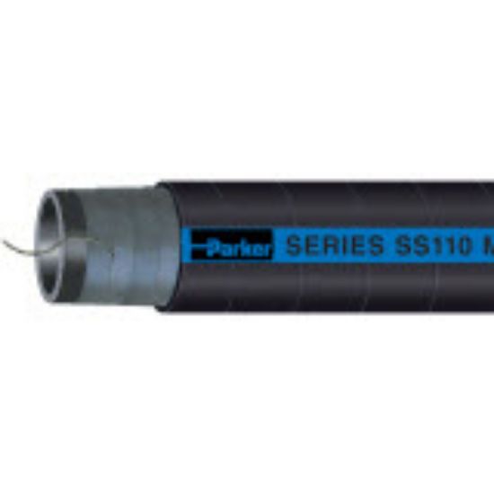 Picture of Parker SS110-2000 - OBSOLETE: Large Diameter Medium Duty Multipurpose Oil Resistant Discharge Hose, Series SS110