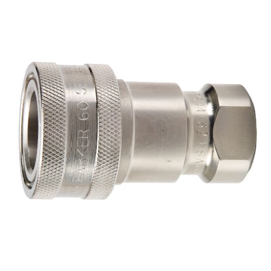 Picture of Parker SSH8-62Y-BSPP - General Purpose, ISO 7241-B, Hydraulic Quick Couplings - 60 Series