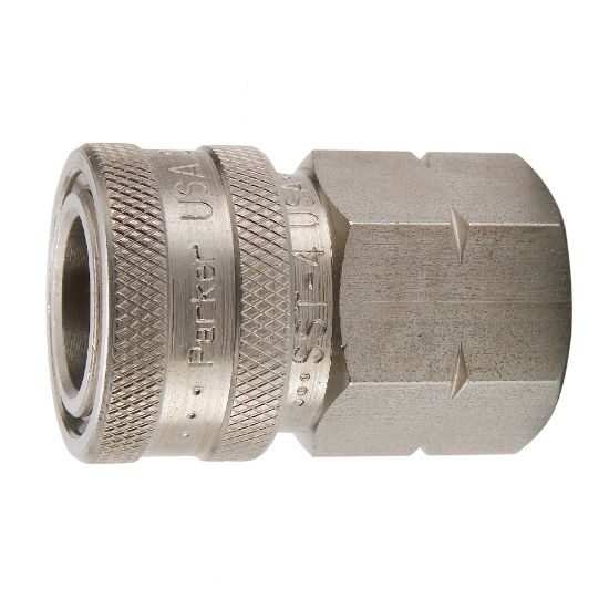 Picture of Parker SST-8Y - High Flow, Unvalved, Hydraulic Quick Couplings - ST Series