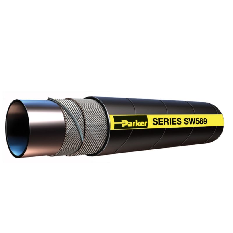 Picture of Parker SW569-3000 - ARMADA® Marine Multipurpose Oil Resistant Suction Hose, Series SW569
