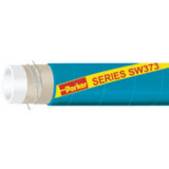 Picture of Parker SW373-1250 - Large Diameter FEP Chemical Suction Hose, Series SW373