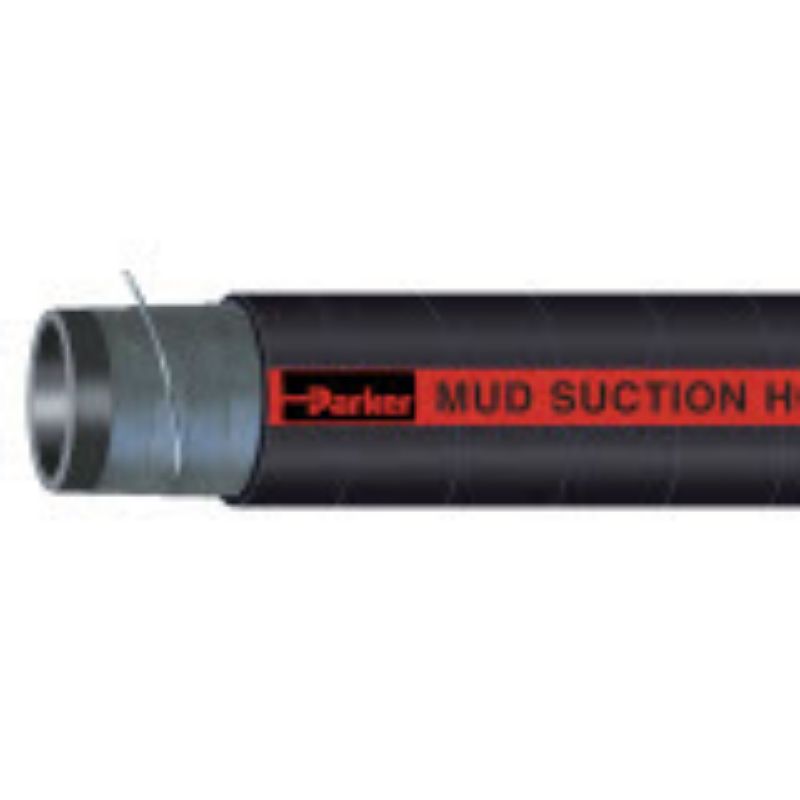 Picture of Parker TKW160-4000 - Large Diameter Custom Made Heavy Duty Oilfield Mud Suction Hose, Series TKW160