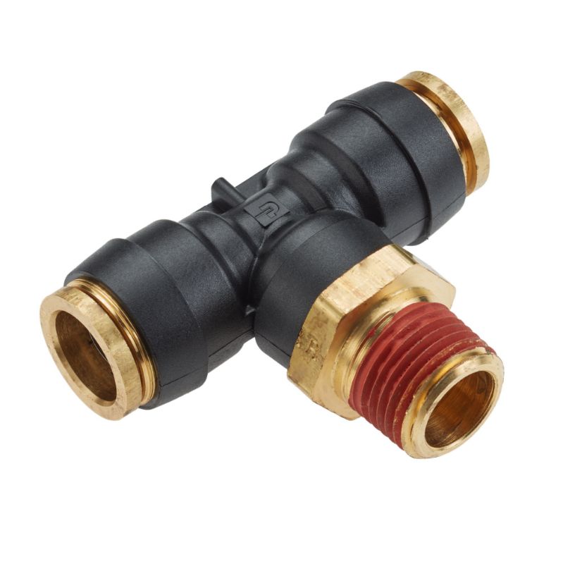 Picture of Parker VS372PTCR-6-4 - Air Brake D.O.T. composite & brass push-to-connect fittings - PTC & PTCR