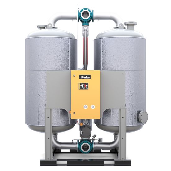 Picture of Parker W520/11VM5-F400CT - WVM Series Large Flow Low Energy Vacuum Regenerated Compressed Air Dryer