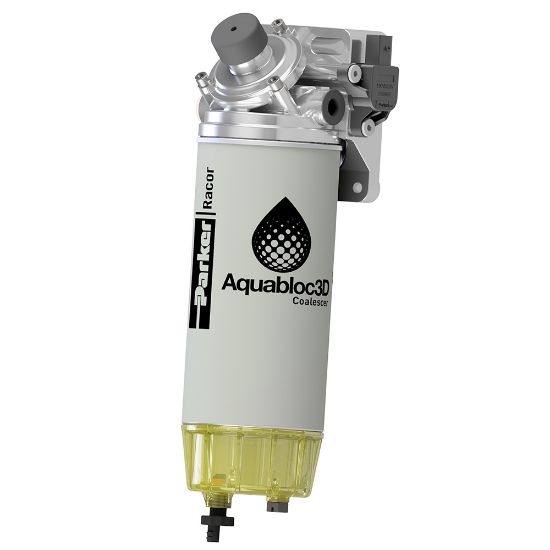Picture of Parker WBH4160RD2410-M18-E6 - Fuel Filter Water Separator – Racor Spin-on Series