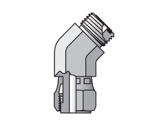 Picture of Parker 12 V6LO-S V0894 - Seal-Lok ORFS 45° Elbow V6LO