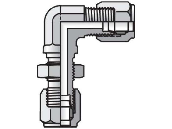 Picture of Parker 6 WEU-S - Ferulok 90° Elbow WEBU