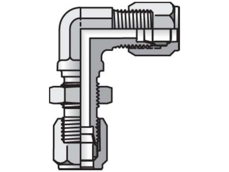 Picture of Parker 6 WEU-S - Ferulok 90° Elbow WEBU