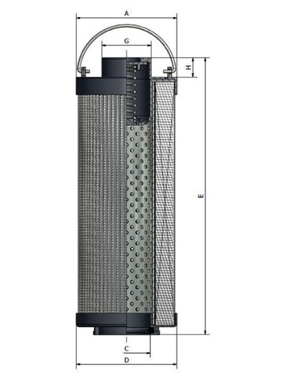 Picture of Parker 939835Q - ParFit™ Interchange and Parker Replacement Element