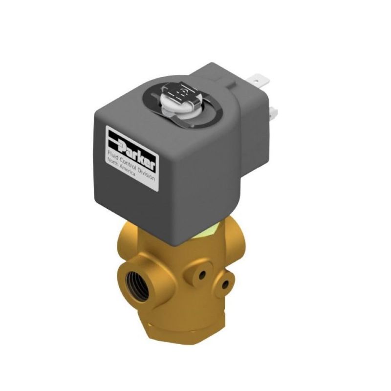 Picture of Parker 04F30U2106ADFPH05 - Parker 3-Way Universal, 1/4" NPT General Purpose Solenoid Valves