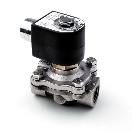 Picture of Parker 72228RN4UV00N0H322P3 - Parker 2-Way Normally Open, 1/2" NPT General Purpose Solenoid Valves