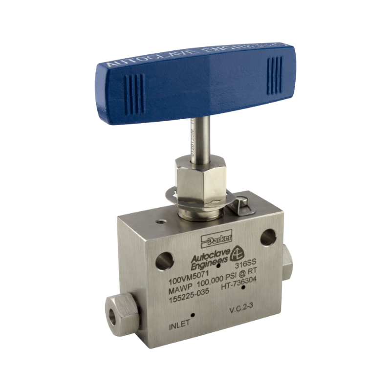 Picture of Parker 100VM5073 - Needle Valve, High Presssure - VM Series 100,000 PSI