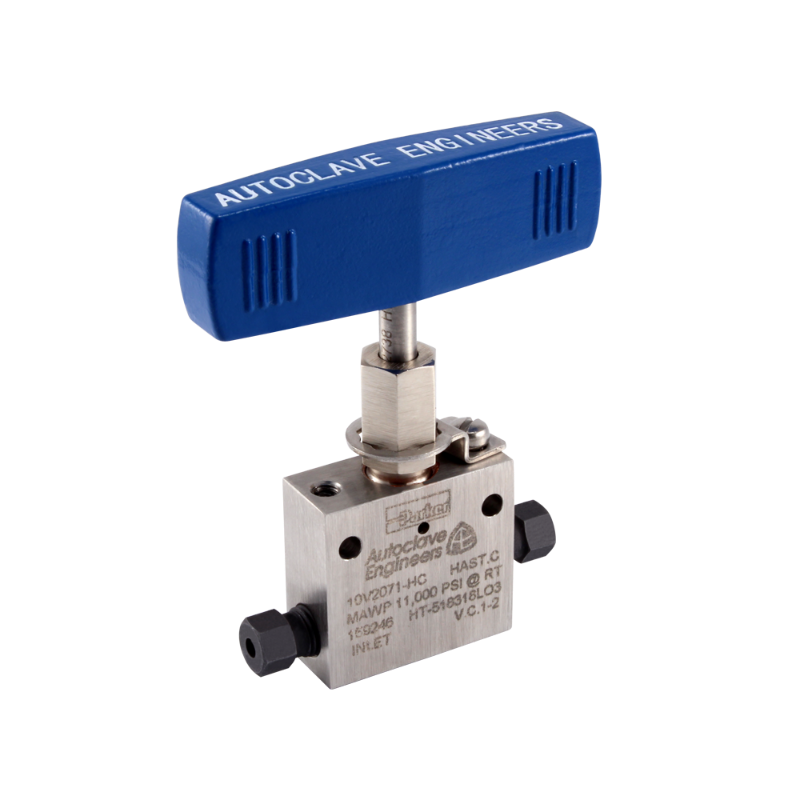 Picture of Parker 10V2084 - Autoclave 10V Series Needle Valves, 15,000 PSI (1034 bar)