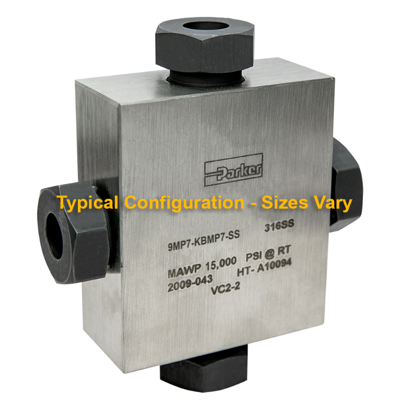 Picture of Parker 4 KBMP7-SS - Tube Fitting, Inverted Two ferrule Compression - MPI Series