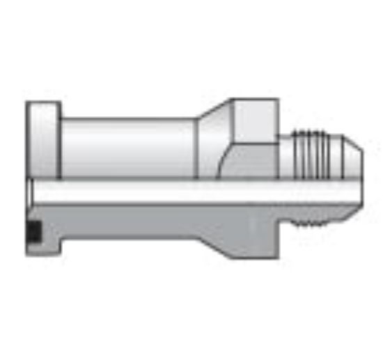 Picture of Parker 12-16 XHQ2-S - O-ring Face Seal, 37° Flare and Flareless Code 61 and 62 Flange Adapters
