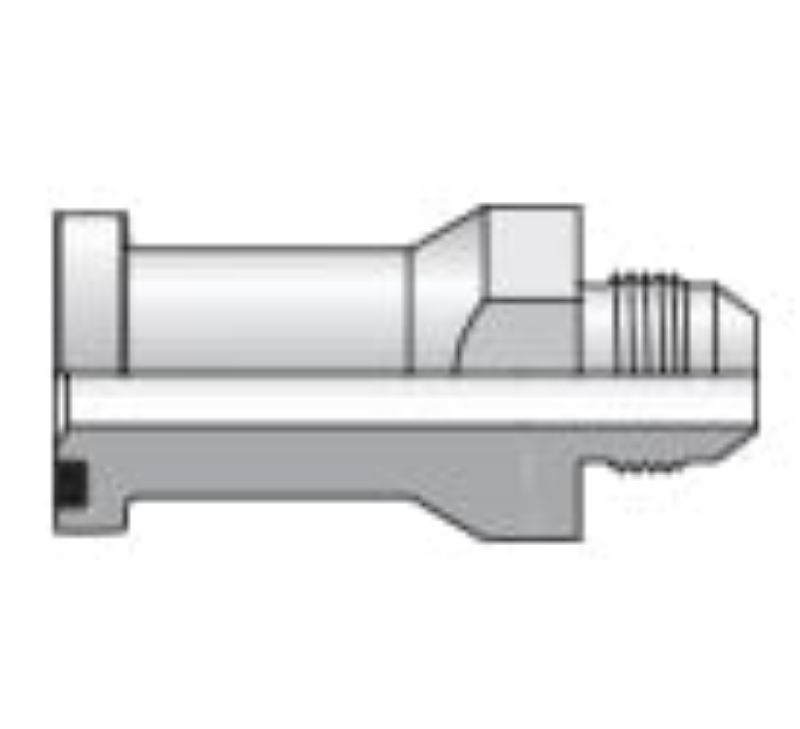 Picture of Parker 12 XHQ2-S - O-ring Face Seal, 37° Flare and Flareless Code 61 and 62 Flange Adapters