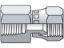 Picture of Parker 16 G6X-SS BP - Triple-Lok 37° Straight Swivel G6X