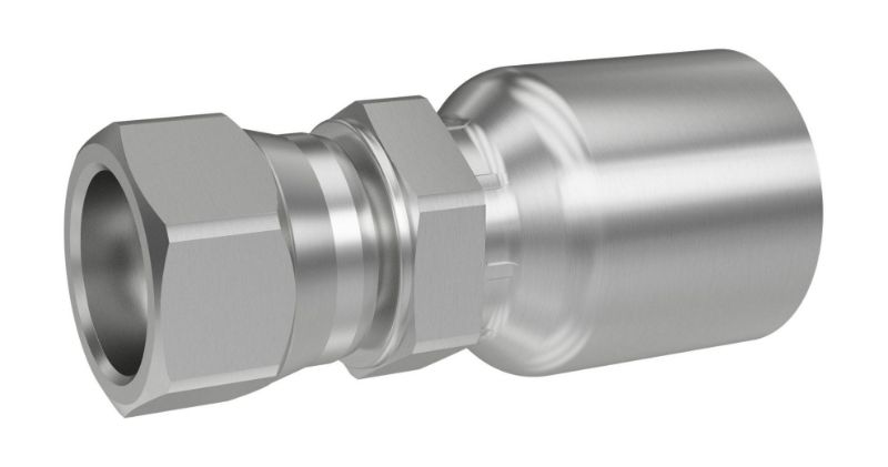 Picture of Parker 1GU43-6-6 - Crimp Style Hydraulic Hose Fitting - 43 Series Fittings