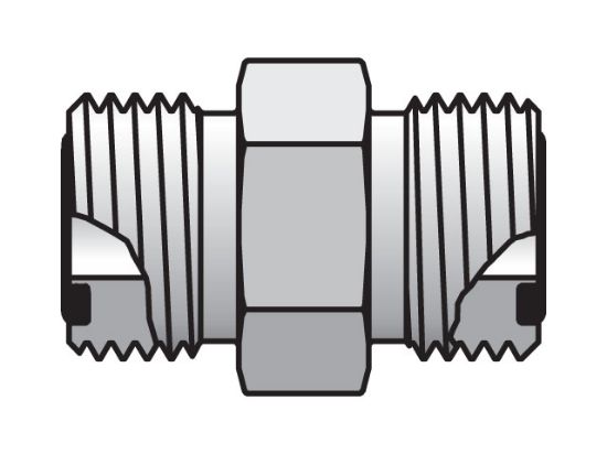 Picture of Parker 4HMLOS - Seal-Lok ORFS Straight HMLO