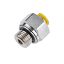 Picture of Parker 68PLP-6M-6G - Push-to-Connect Nickel Plated Instant Fittings - Prestolok PLP Metal