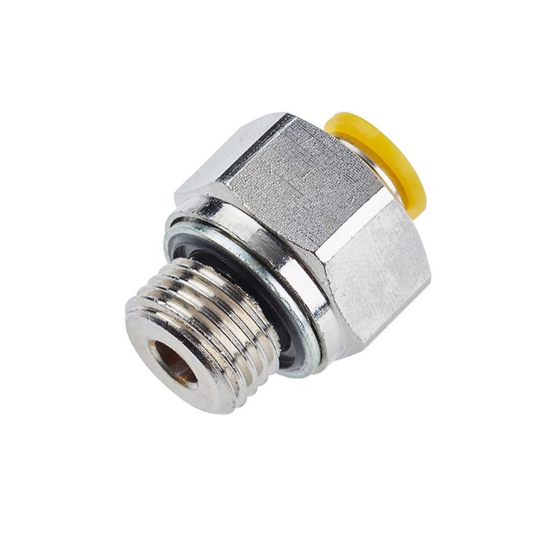 Picture of Parker 68PLP-12M-8G - Push-to-Connect Nickel Plated Instant Fittings - Prestolok PLP Metal